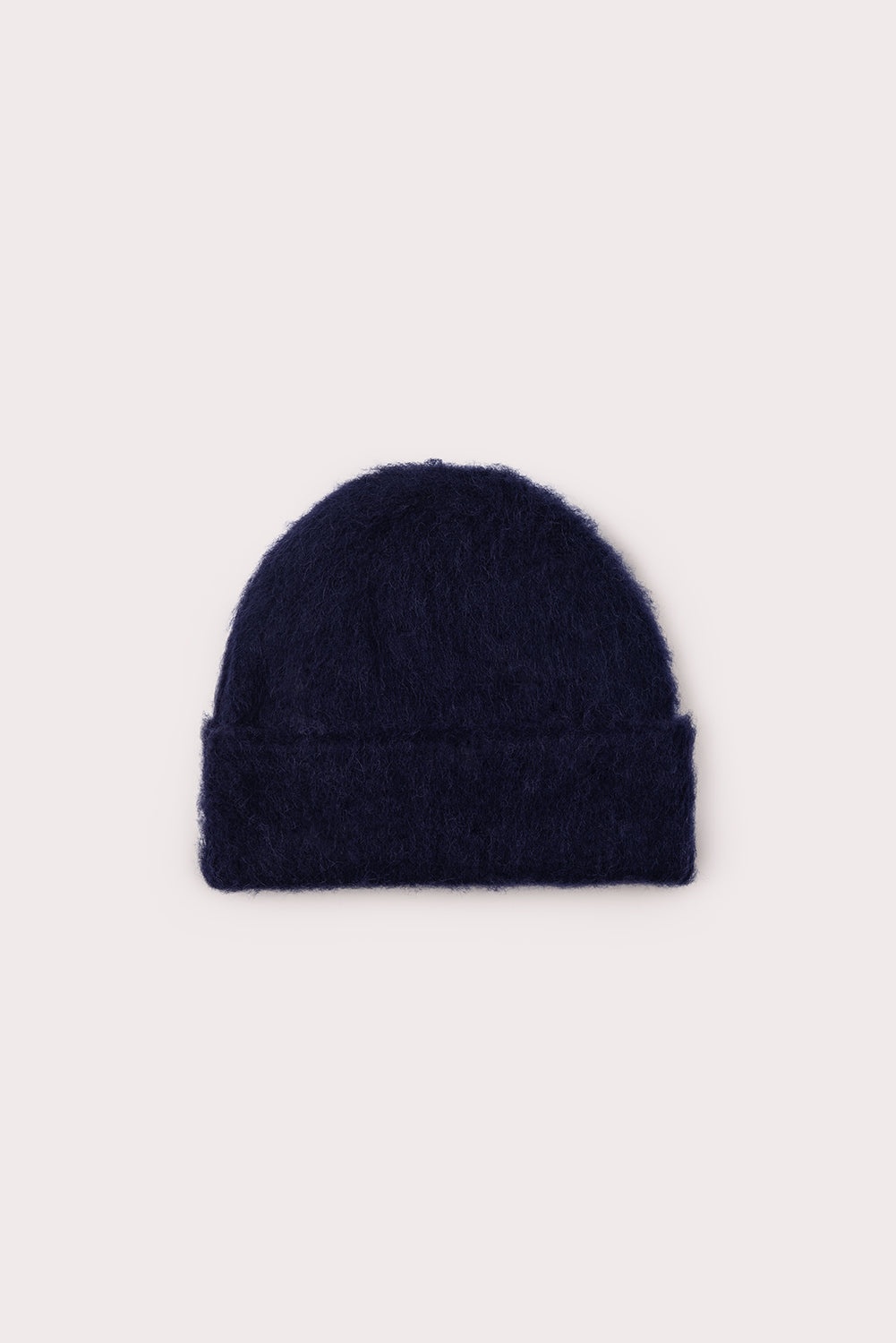SOLID BRUSHED HAT INK ALPACA - 1