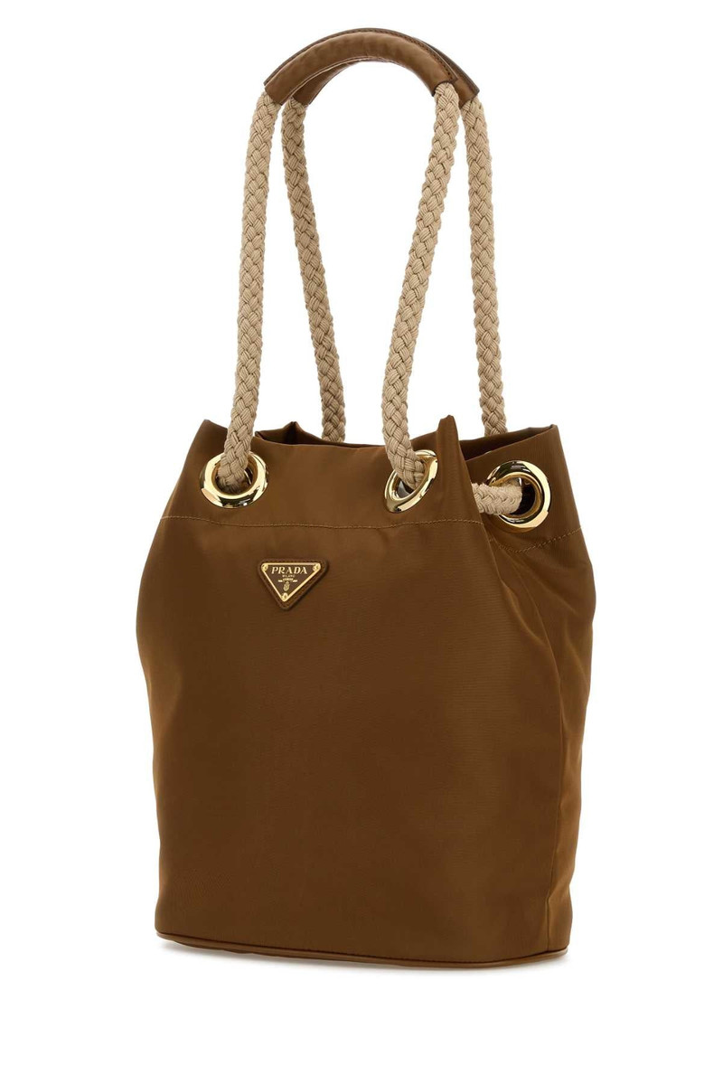 Prada Prada Women Camel Re-Nylon Prada Mariner Bucket Bag outlook