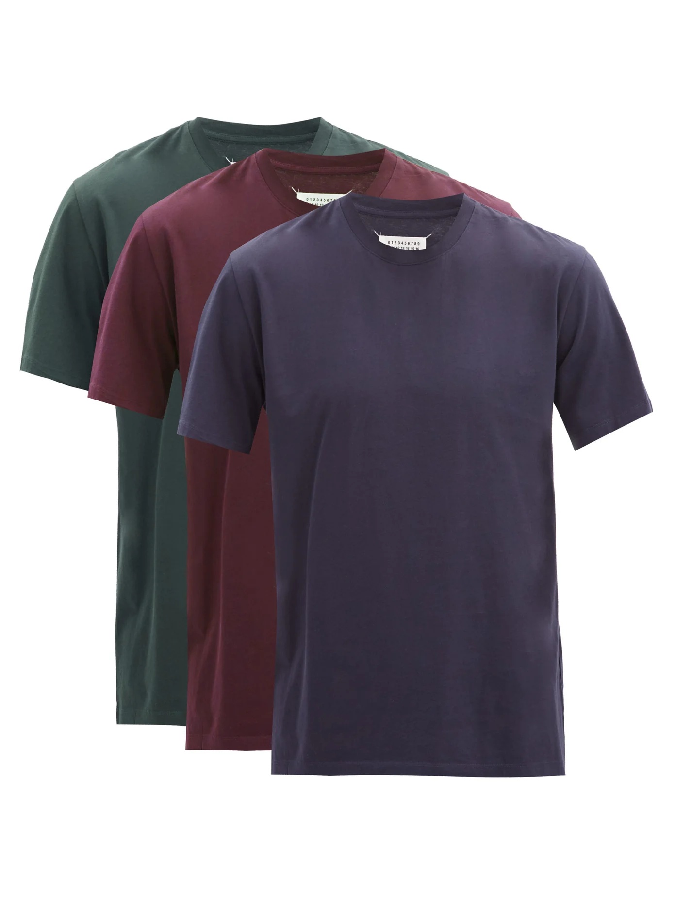 Pack of three cotton T-shirts - 1