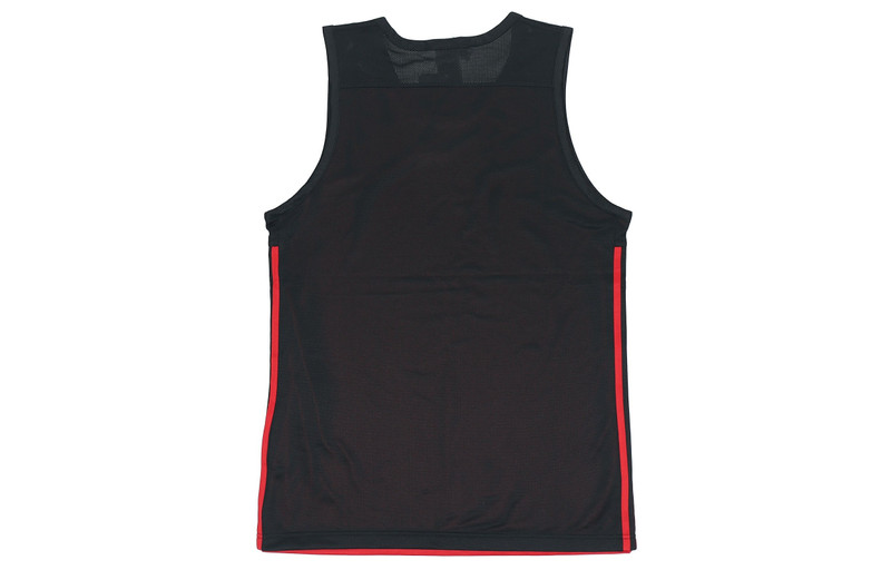 adidas adidas Basketball Training Casual Breathable Knitted Vest Men Black/Red DY6588 outlook