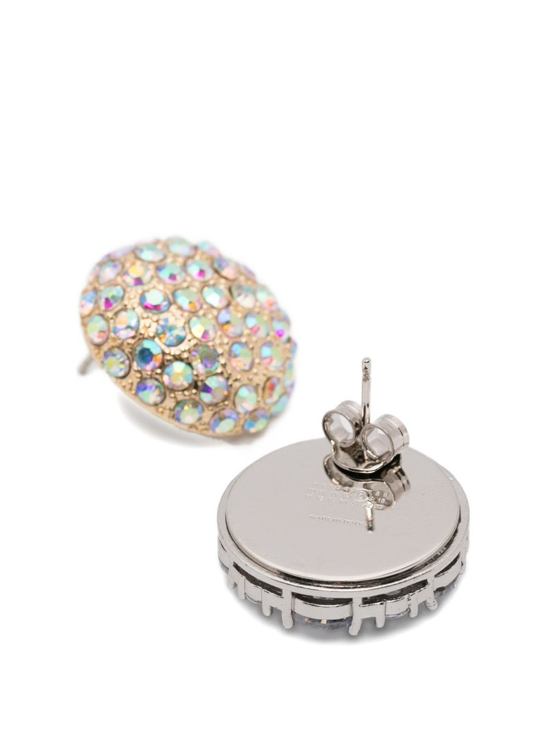 crystal-embellishment earrings 3