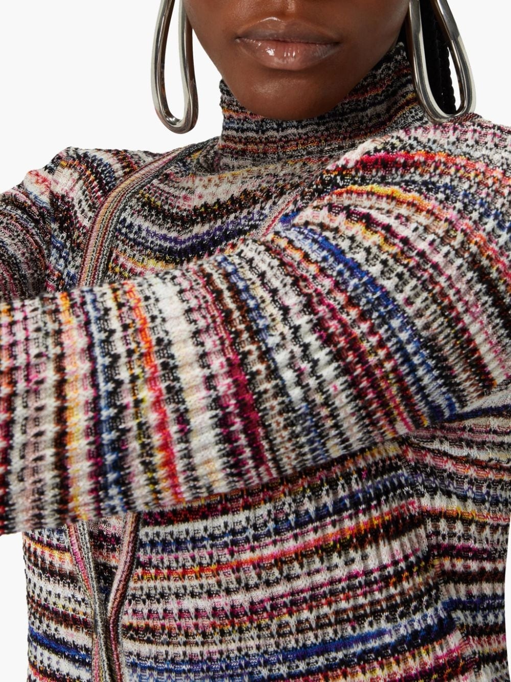 striped cardigan - 5