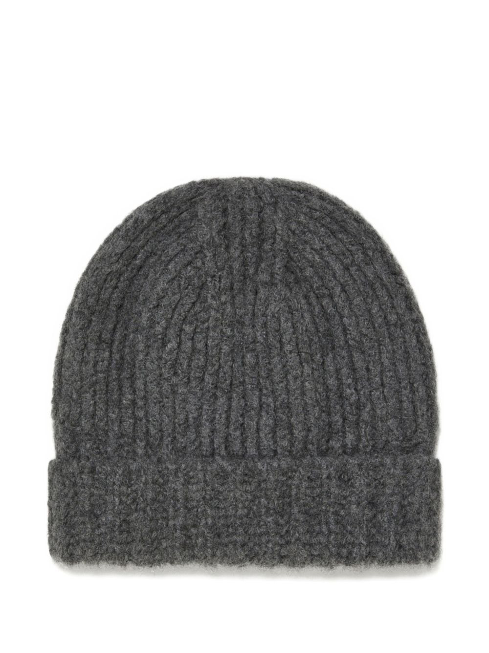 ribbed cashmere beanie - 2
