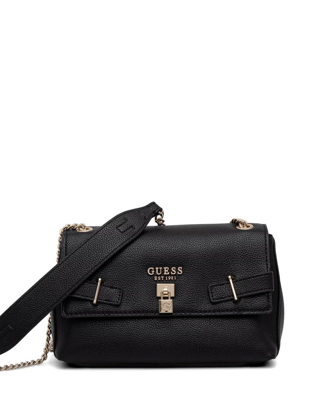 lock chain cross body bag - 1