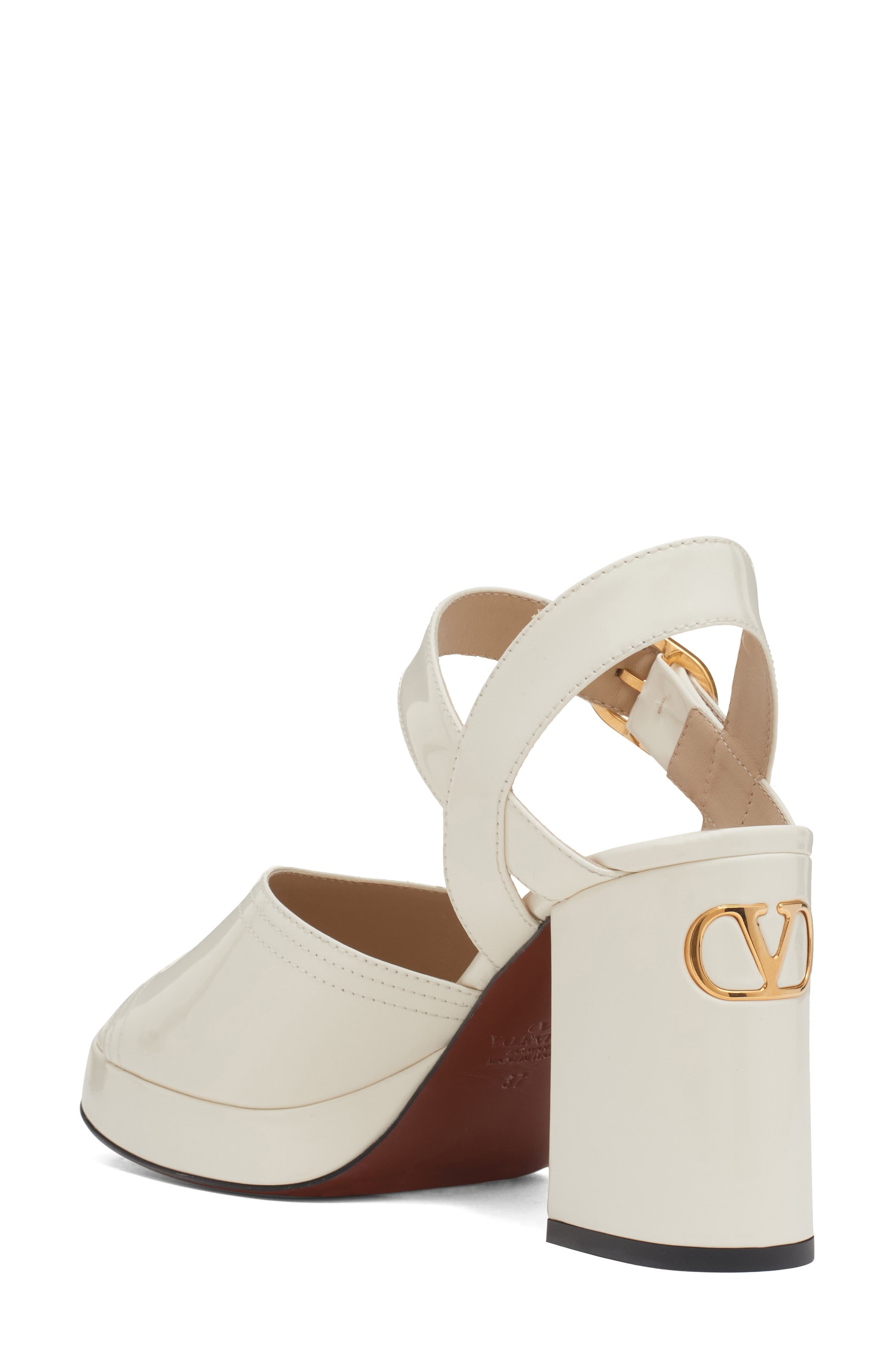 Valentino Garavani Fawcette Sandal in Ivory at Nordstrom - 2