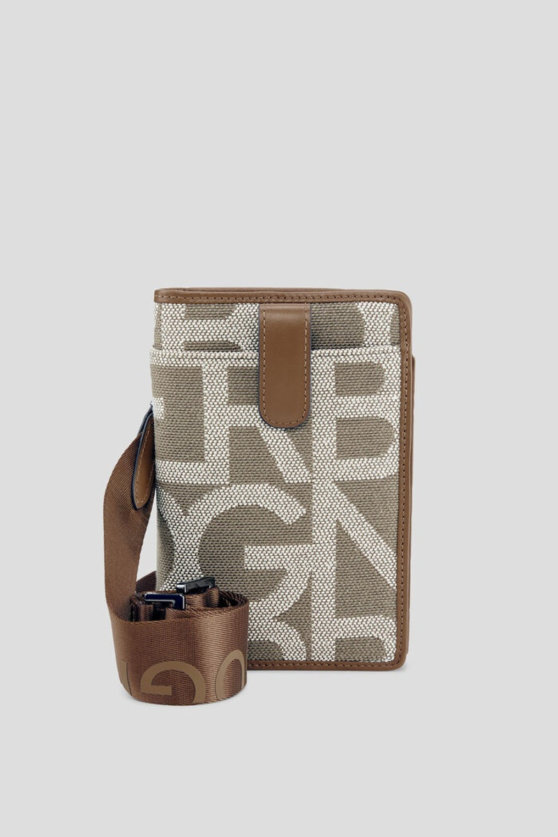 Pany Nomi Smartphone pouch in Beige/White 1