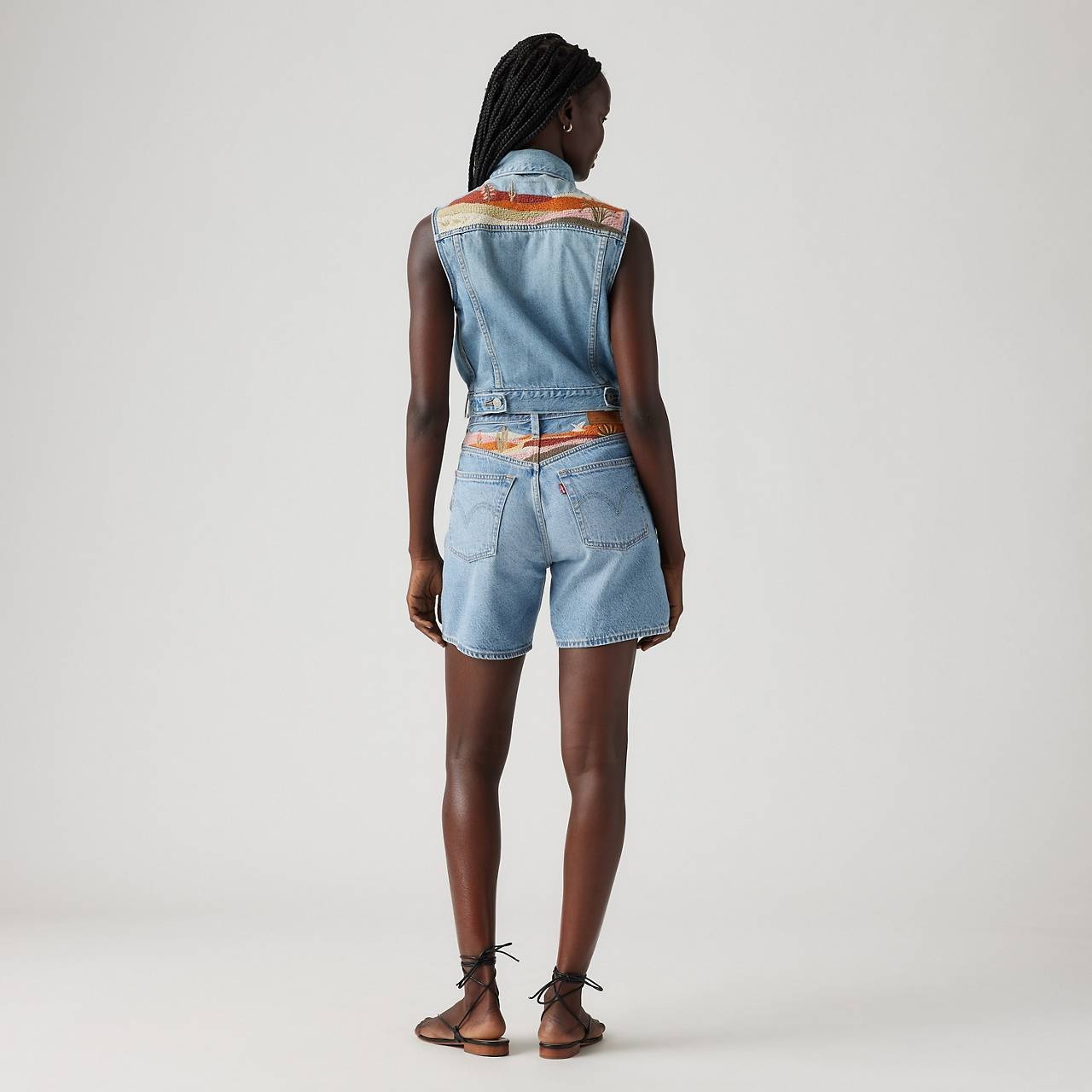 501® ORIGINAL FIT HIGH RISE MID-THIGH LIGHTWEIGHT WOMEN'S SHORTS - 5