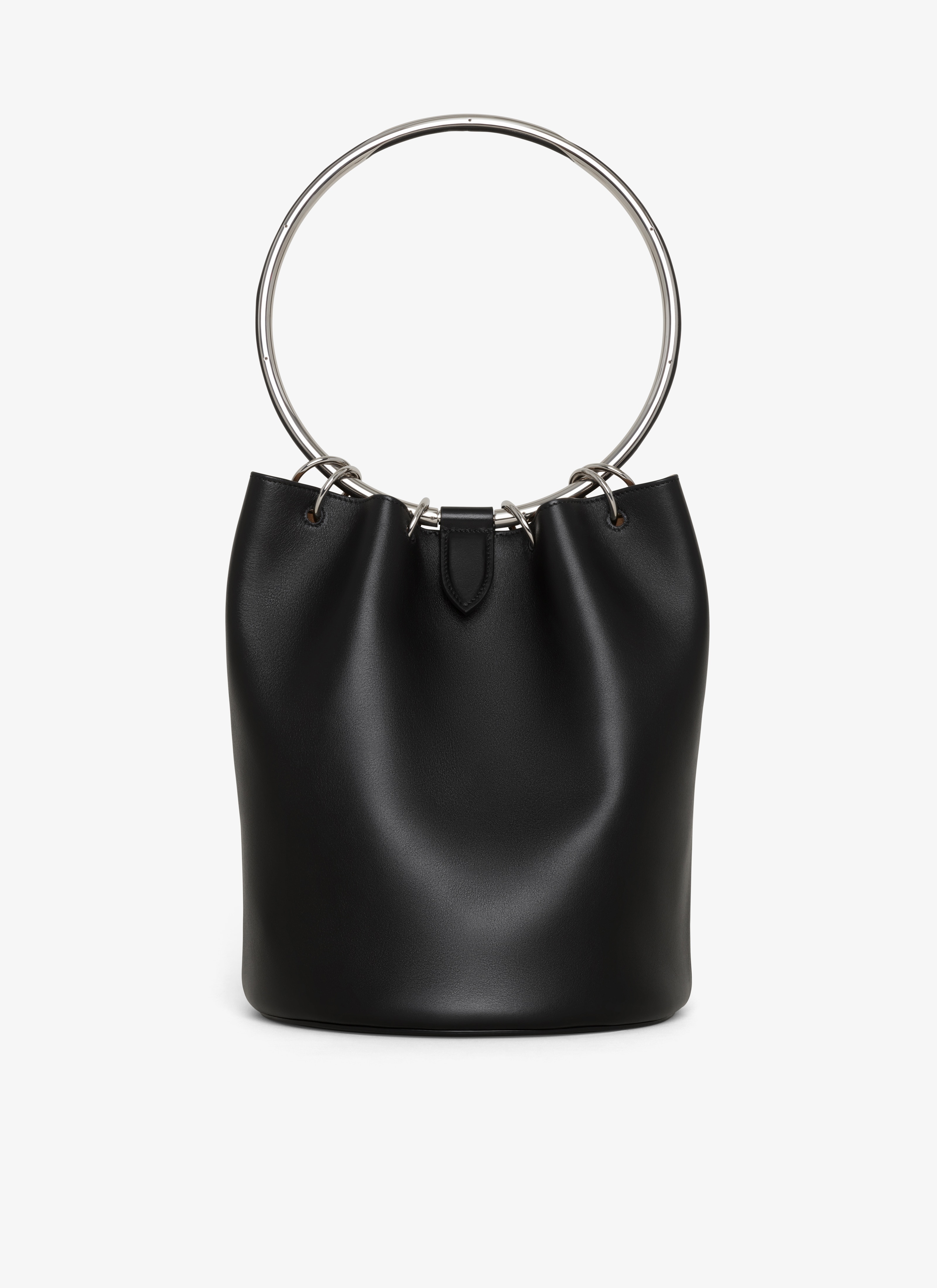 RING LARGE BUCKET BAG IN CALFSKIN - 3