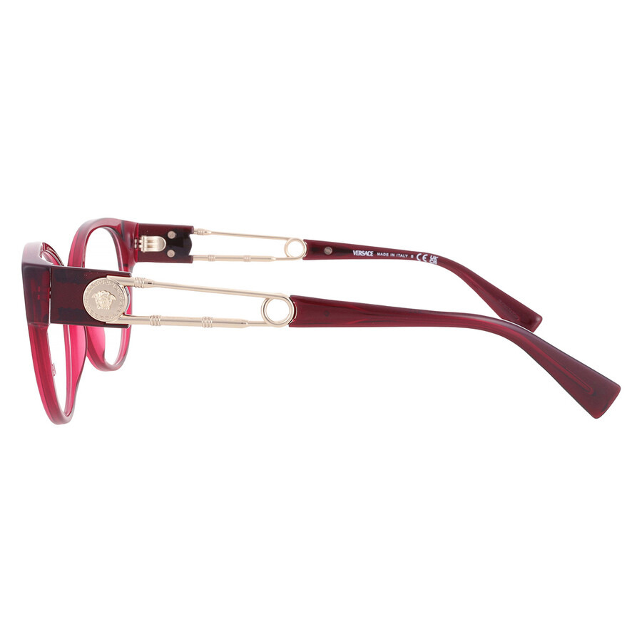 Versace Demo Cat Eye Ladies Eyeglasses VE3307 388 52 - 4