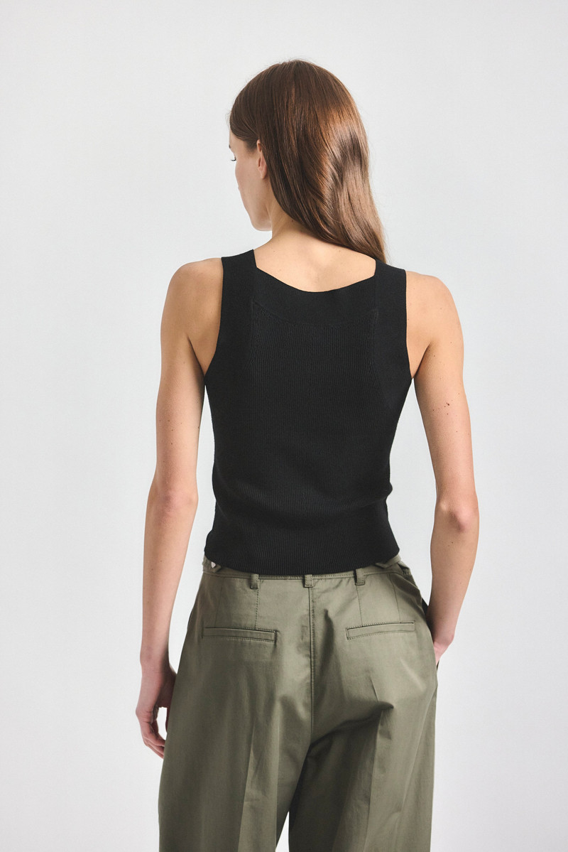 DAKOTA COMPACT KNIT TANK TOP 4