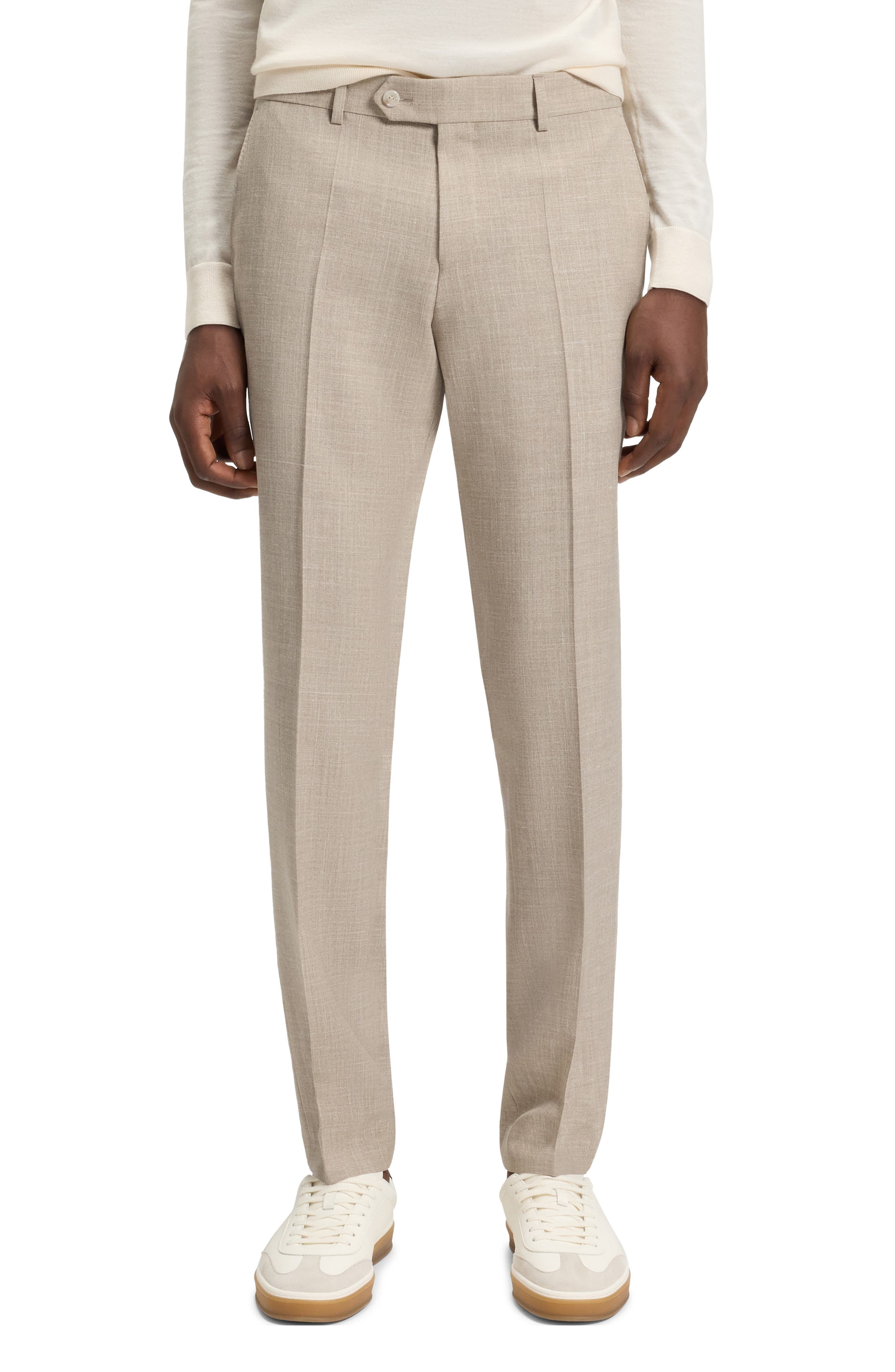 BOSS Tan Mélange Suit in Beige at Nordstrom - 4