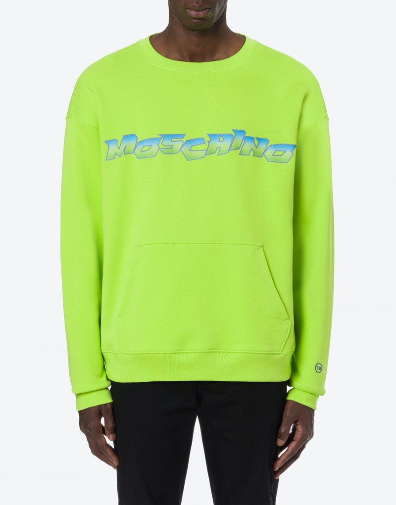 Moschino MOSCHINO SURF LOGO ORGANIC COTTON SWEATSHIRT outlook