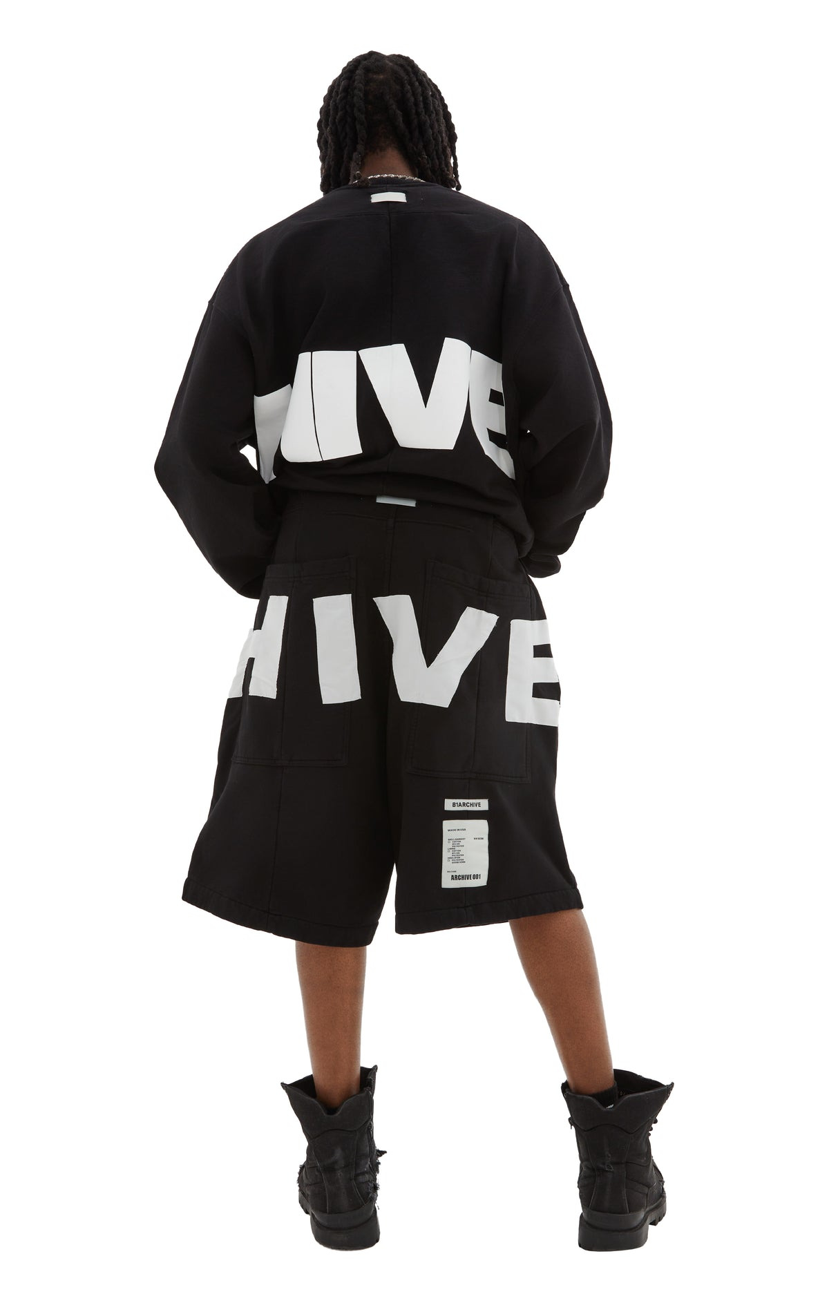 SKATE DRAWSTRING SHORT (BLACK) - 5