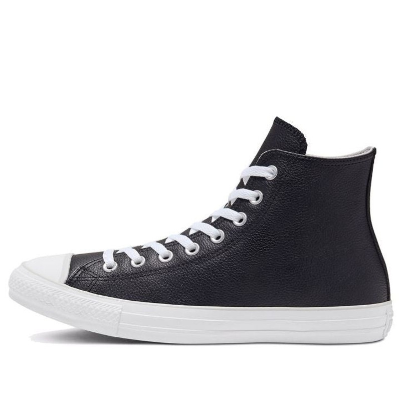 Converse Seasonal Color Leather Chuck Taylor All Star 'Black White' 166730C - 1
