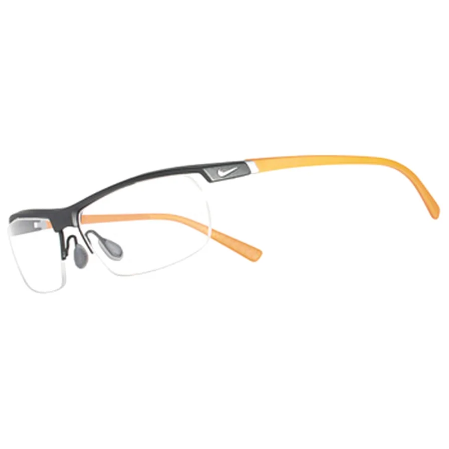 Nike Demo Rectangular Men's Eyeglasses NIKE 7071/2 075 57 - 1