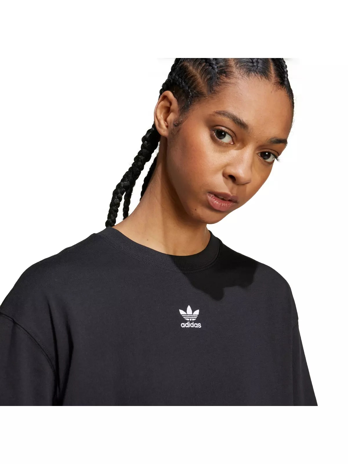 Originals Women's Essentials Boyfriend Loose Tee -Black - 3