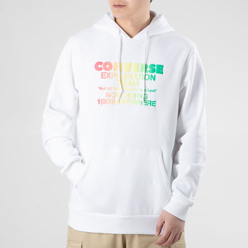 Converse Exploration Team Pullover Hoodie 'White' 10021271-A03 - 3
