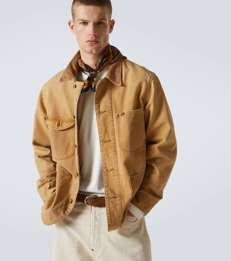 RRL by Ralph Lauren Printed cotton scarf outlook