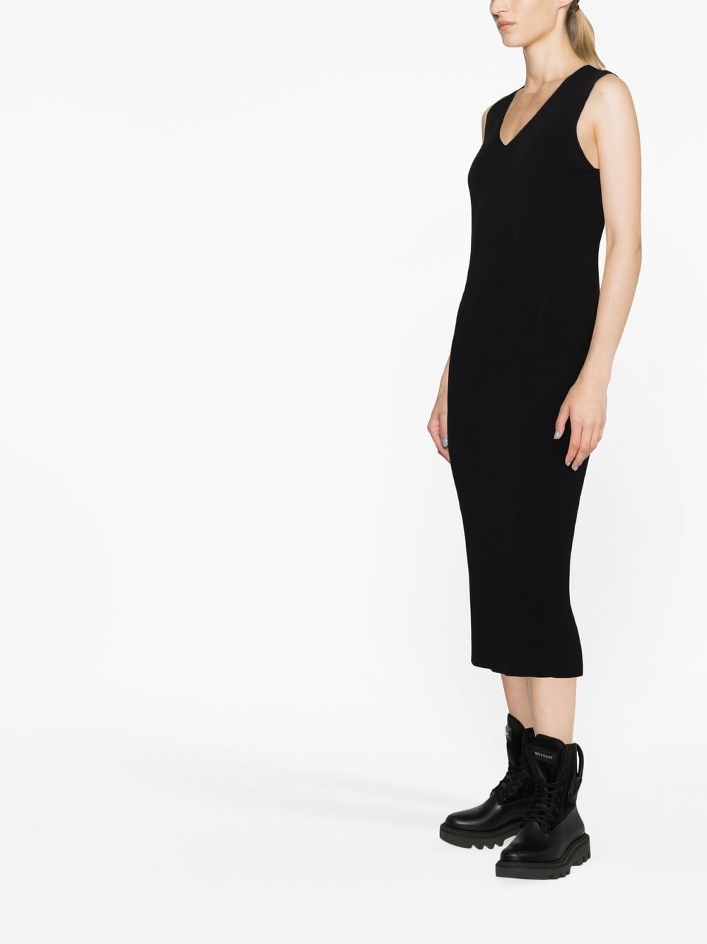 knitted midi dress - 4