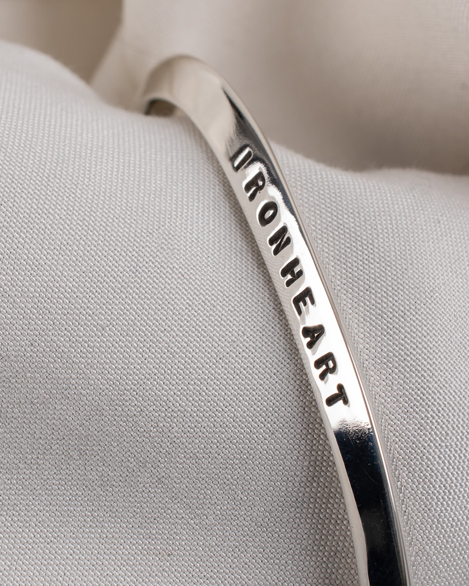 "V" Profile Bangle - Sterling Silver - 5