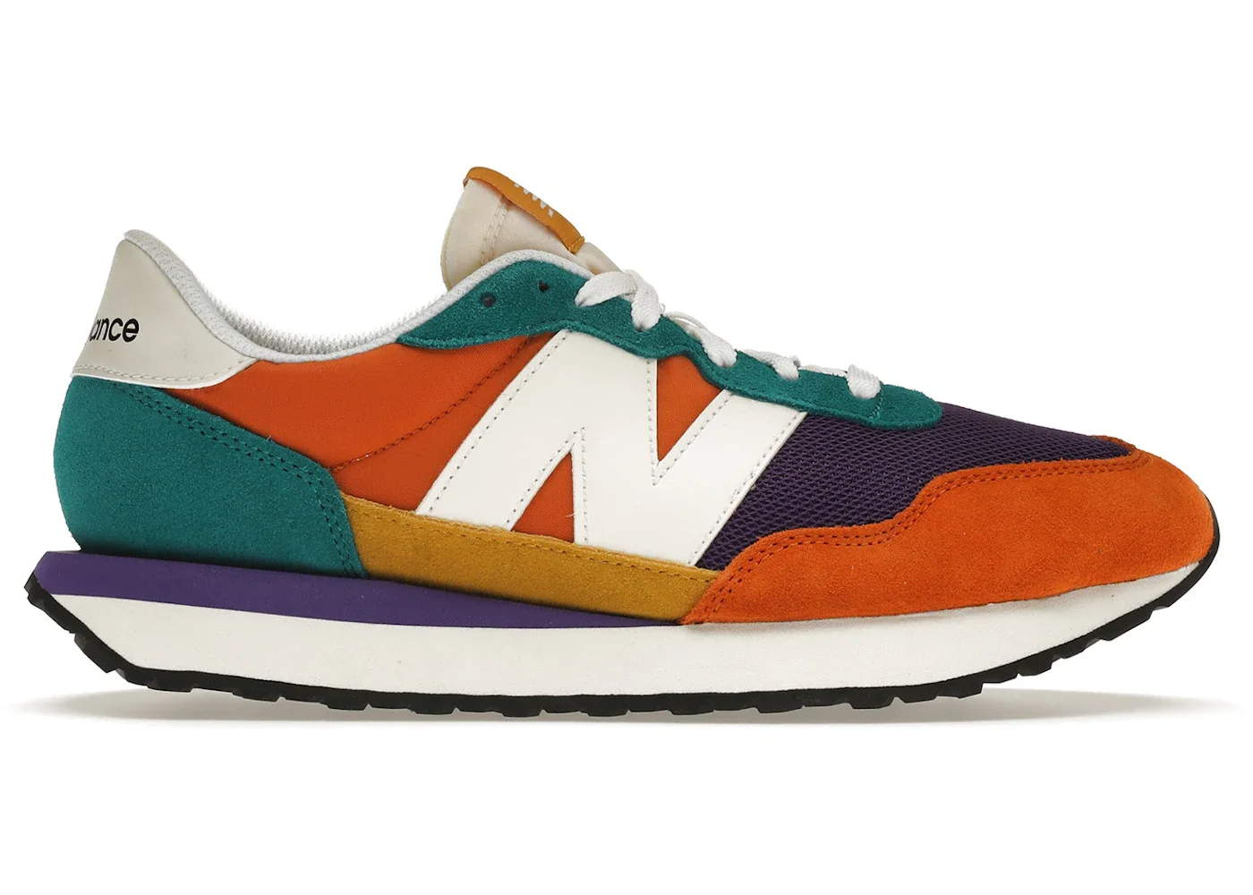 New Balance 237 Vintage Orange Team Teal (W) - 1