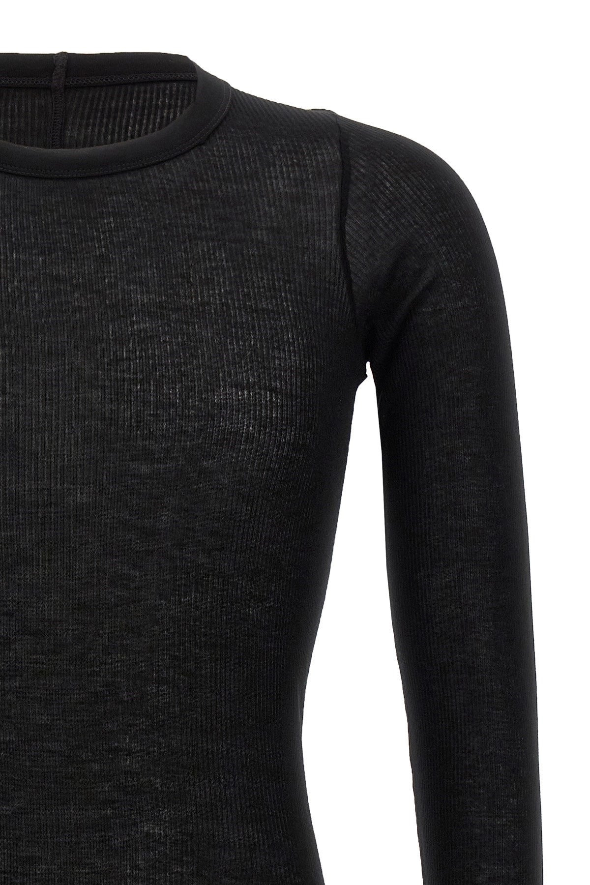 Rick Owens Men 'Rib Ls T' T-Shirt - 3