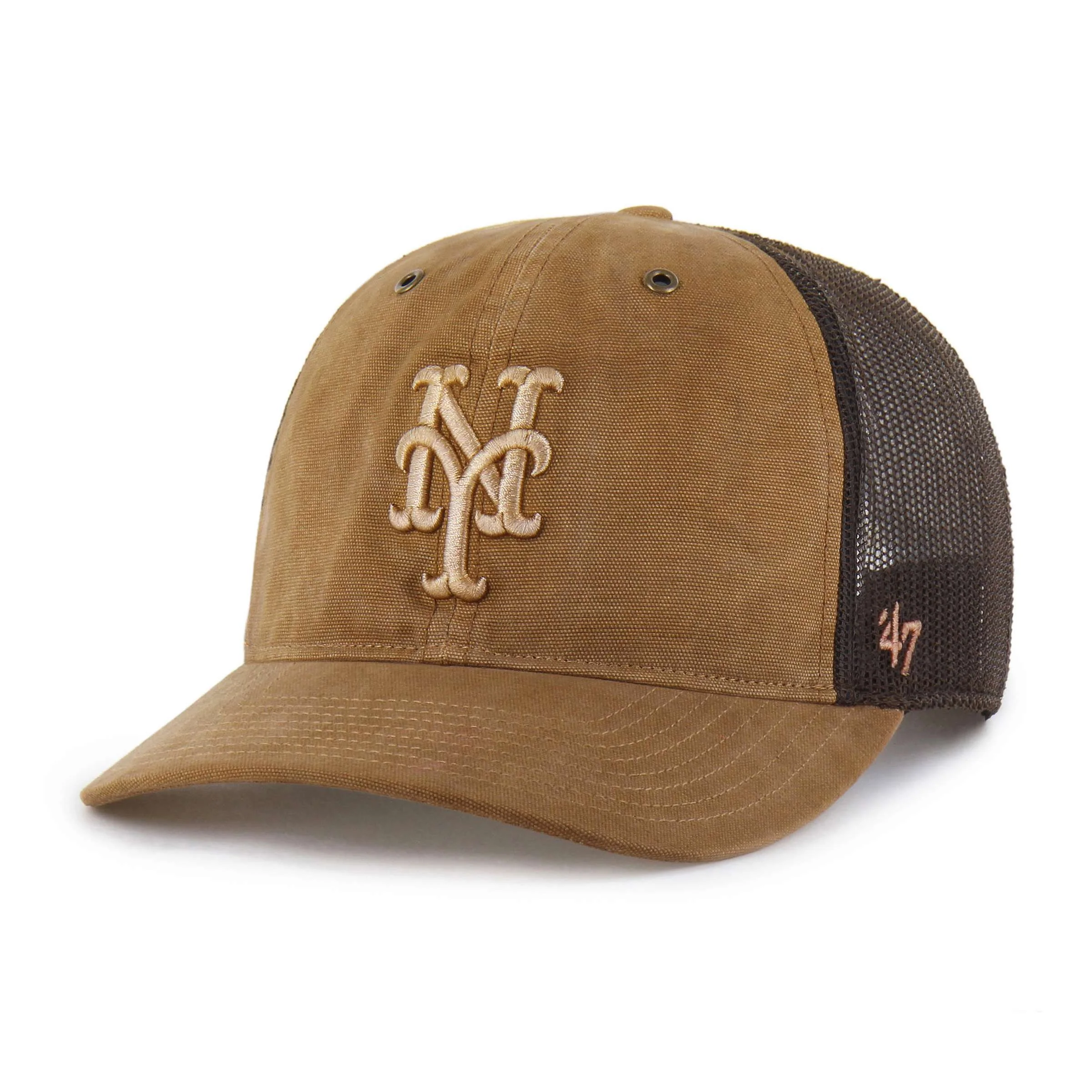New York Mets '47 Dyed Trucker Relaxed Fit - 1