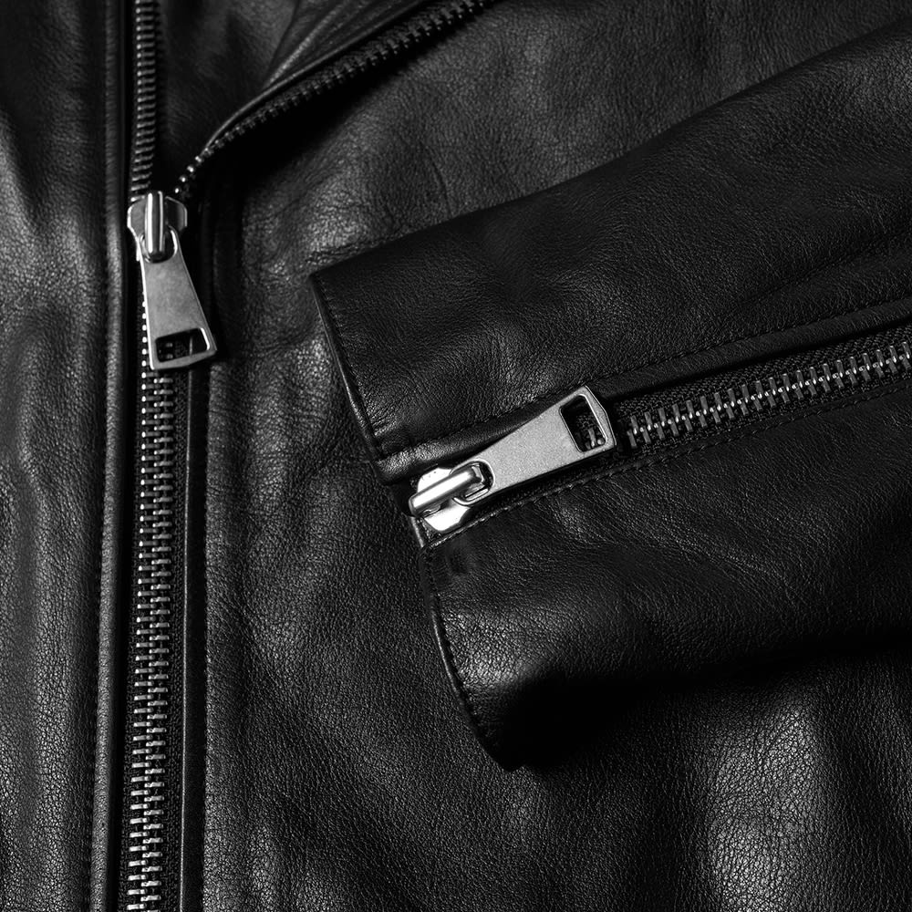 A.P.C. Leather Biker Jacket - 3