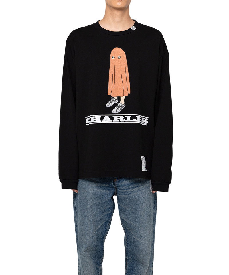 CHARLES Printed Long Sleeve T-shirt 8