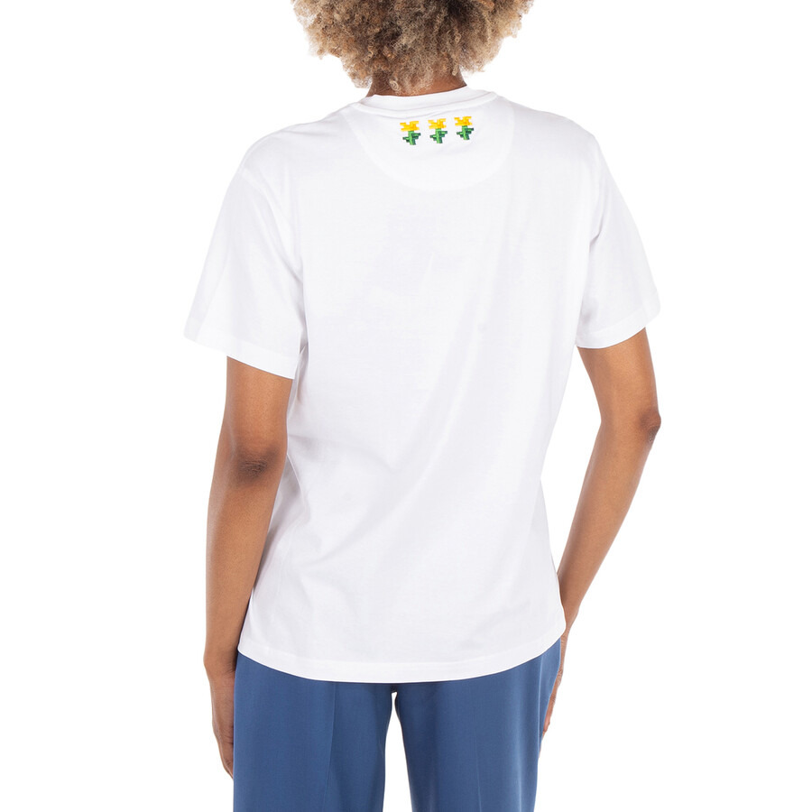 Burberry x Minecraft Logo Print Cotton Oversized T-shirt - 6