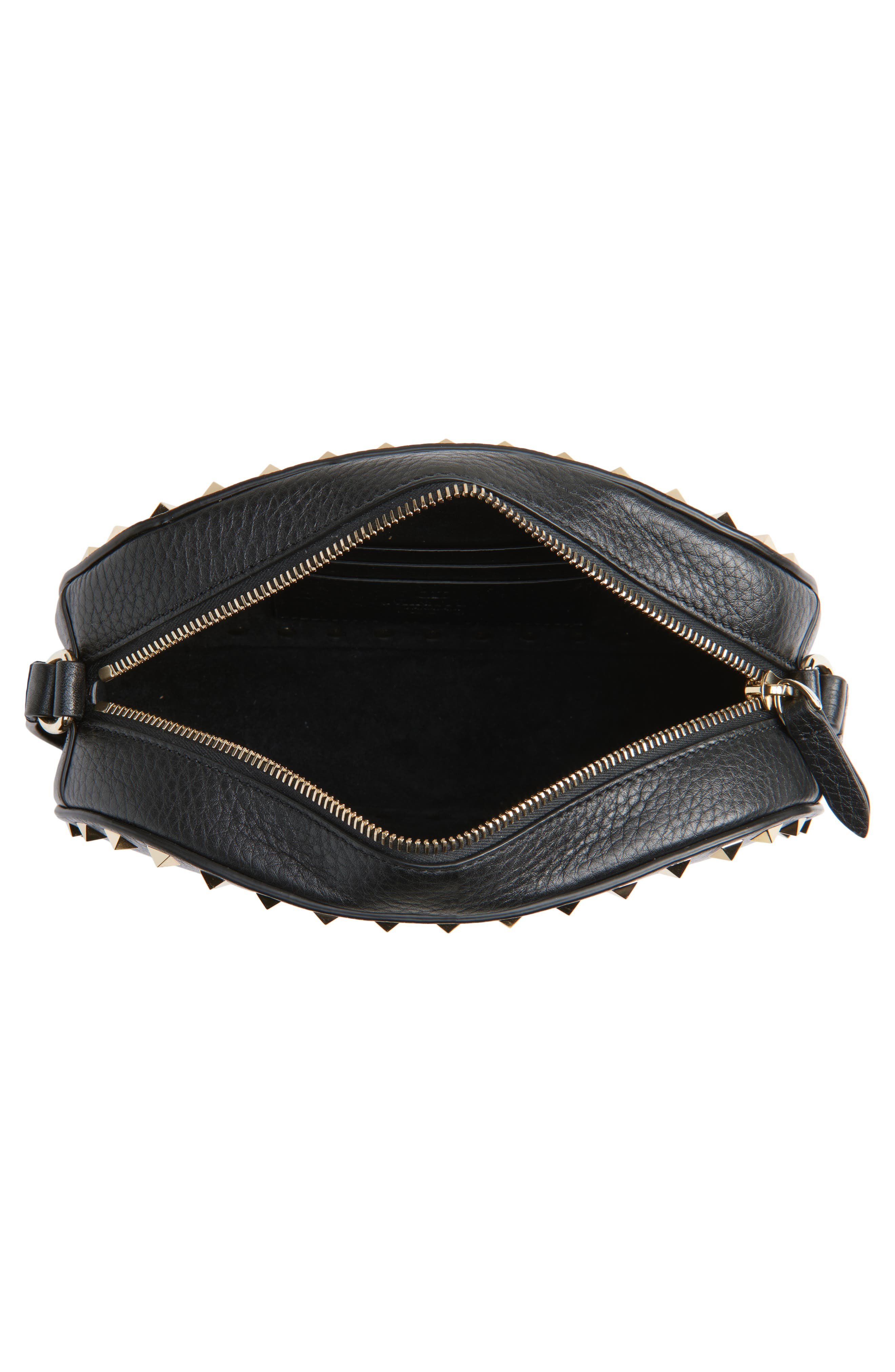 Valentino Garavani Rockstud Crossbody Camera Bag in Nero at Nordstrom - 5