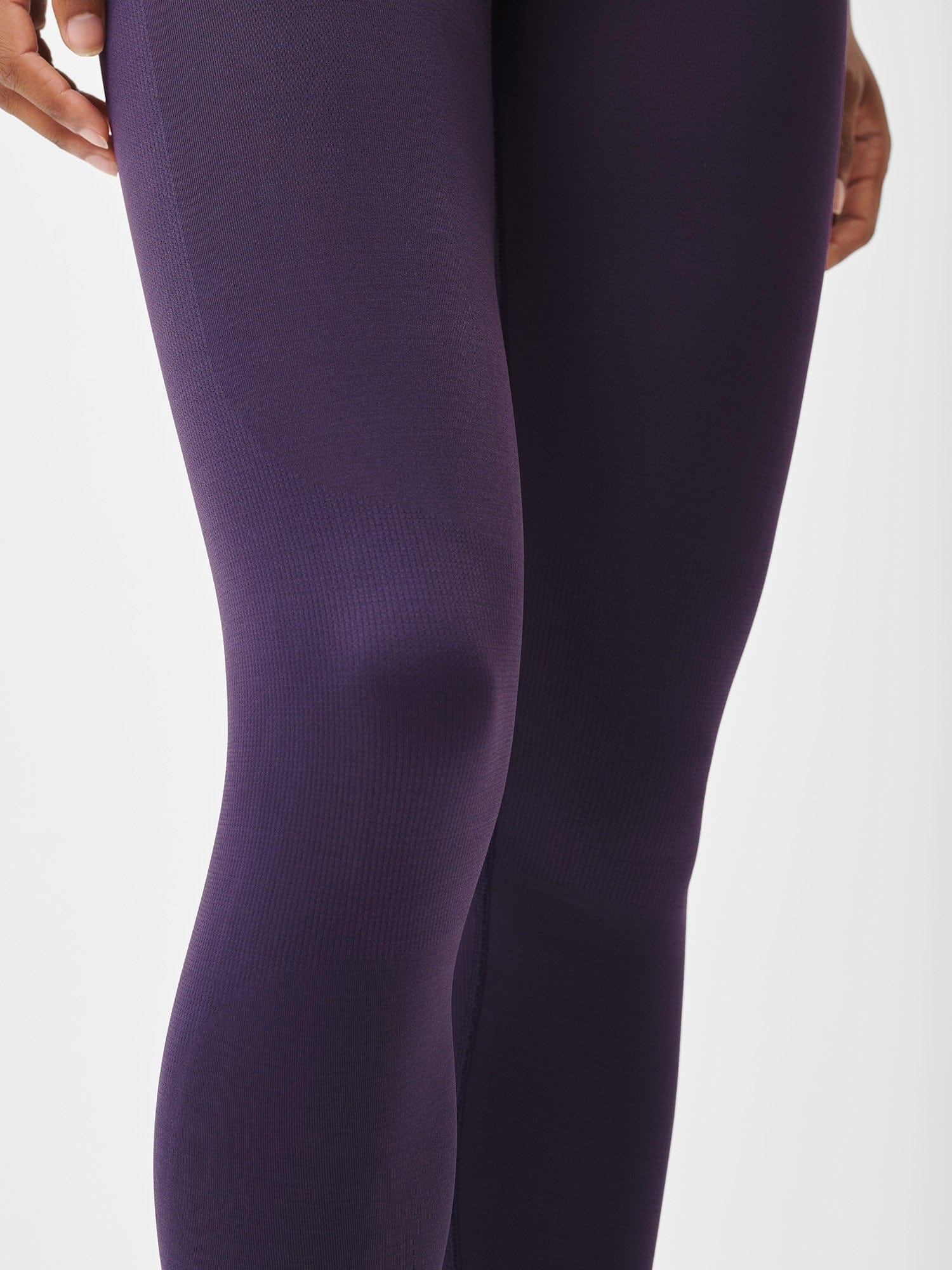 Women's Plant-Stretch Compressive Leggings - Blackberry Purple - 4