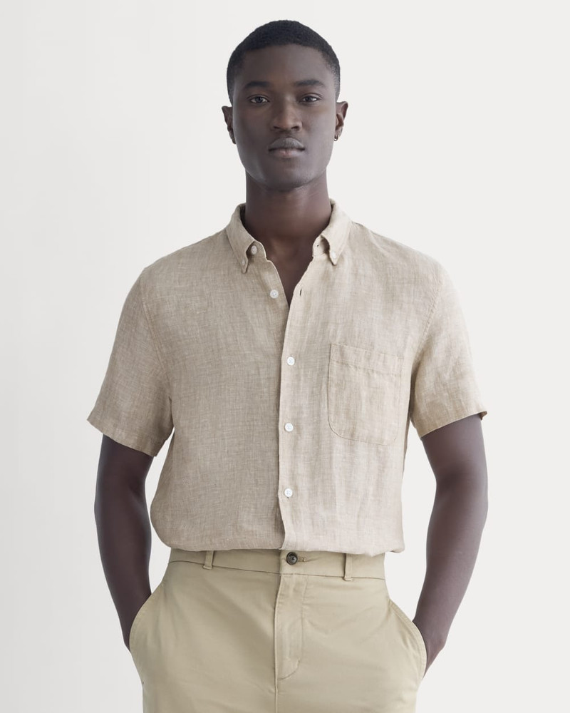 EVERLANE THE CLASSIC SHORT-SLEEVE SHIRT IN LINEN outlook