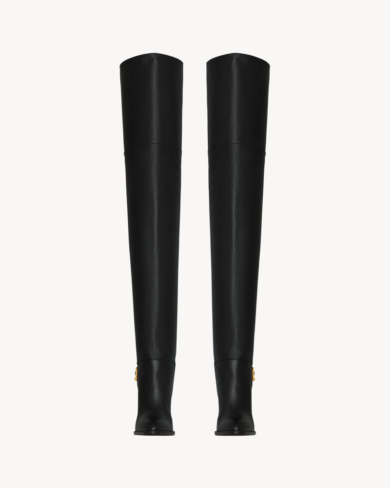SAINT LAURENT JULIA BOOTS IN SMOOTH LEATHER outlook