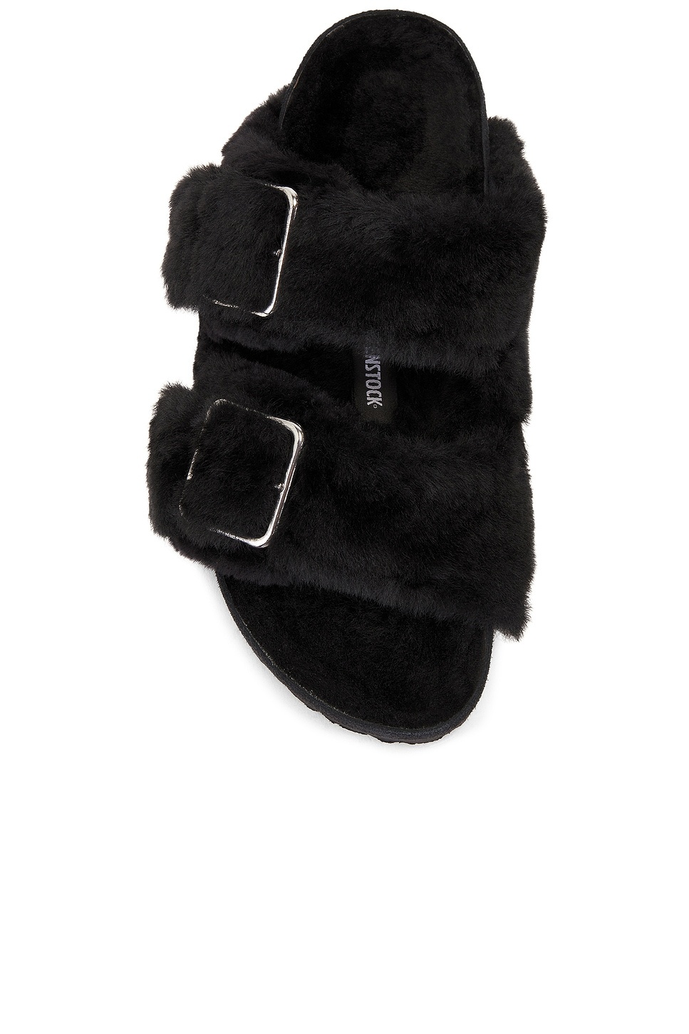 Arizona Shearling Big Buckle Sandal - 4