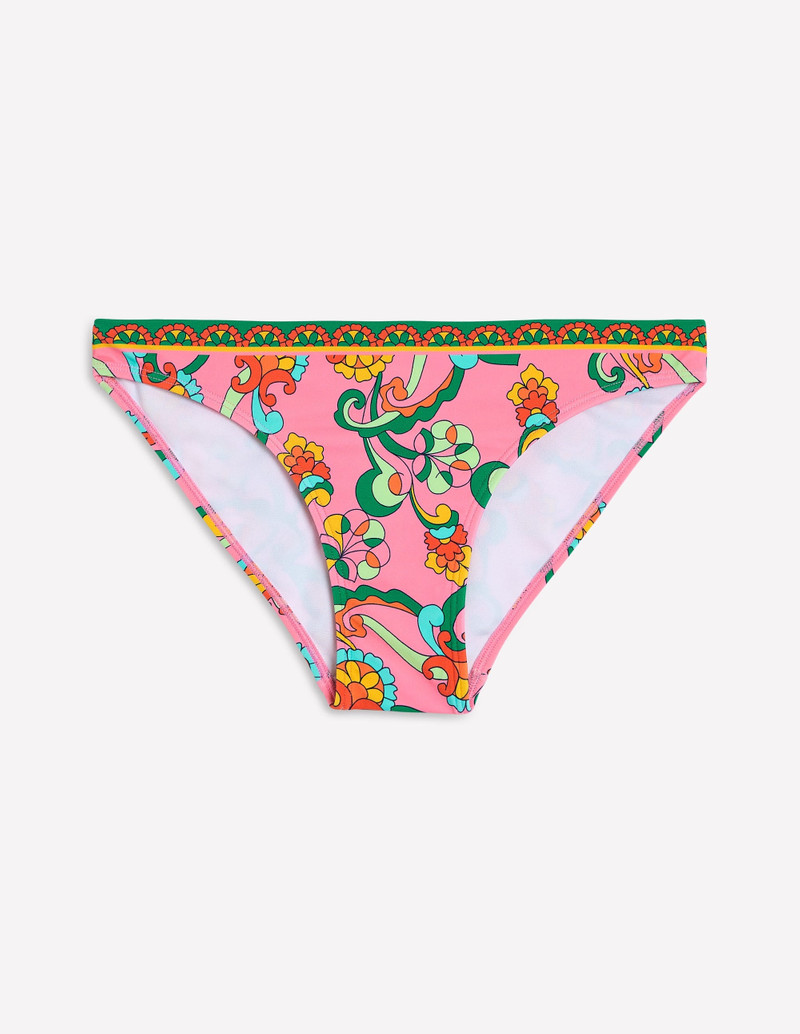 Classic Bikini Bottoms-Pink, - 1