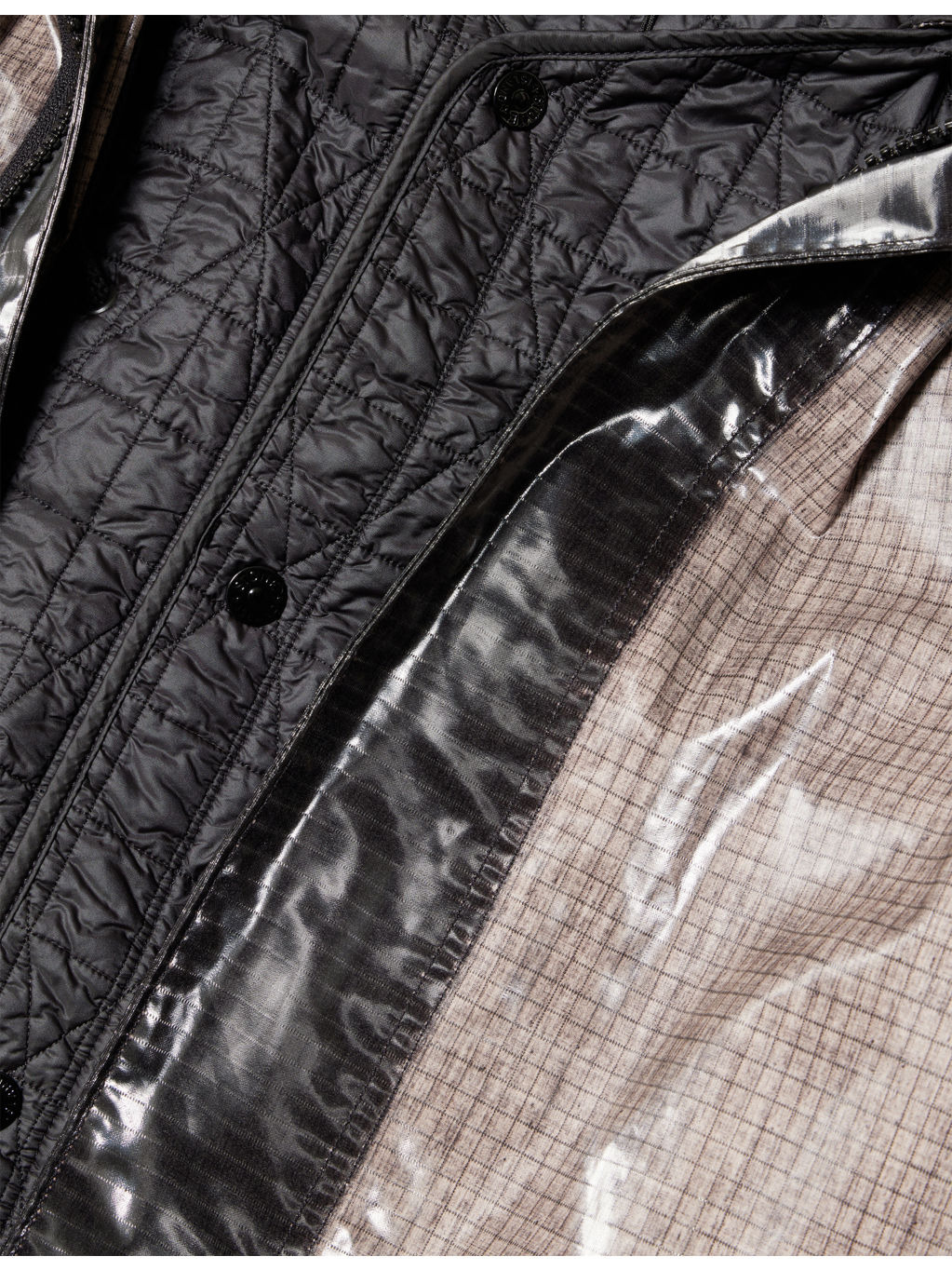 Uneven Ripstop Parka Coat - 7