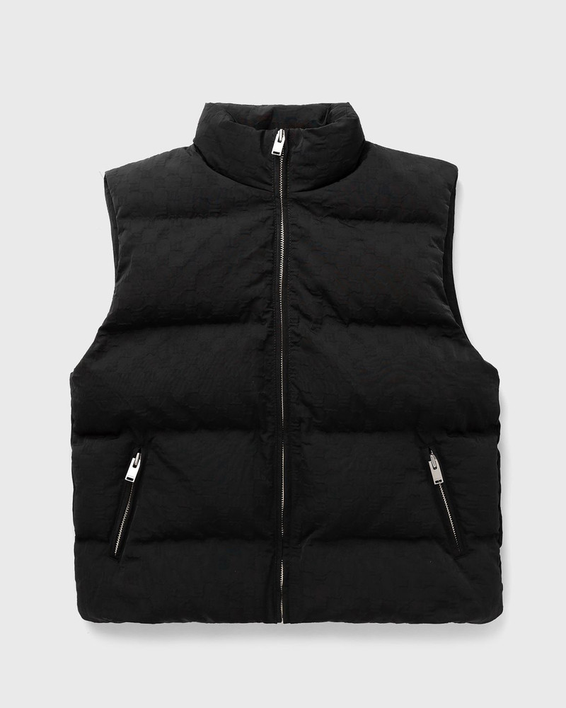 MONOGRAM EMBOSSED PUFFER VEST 1