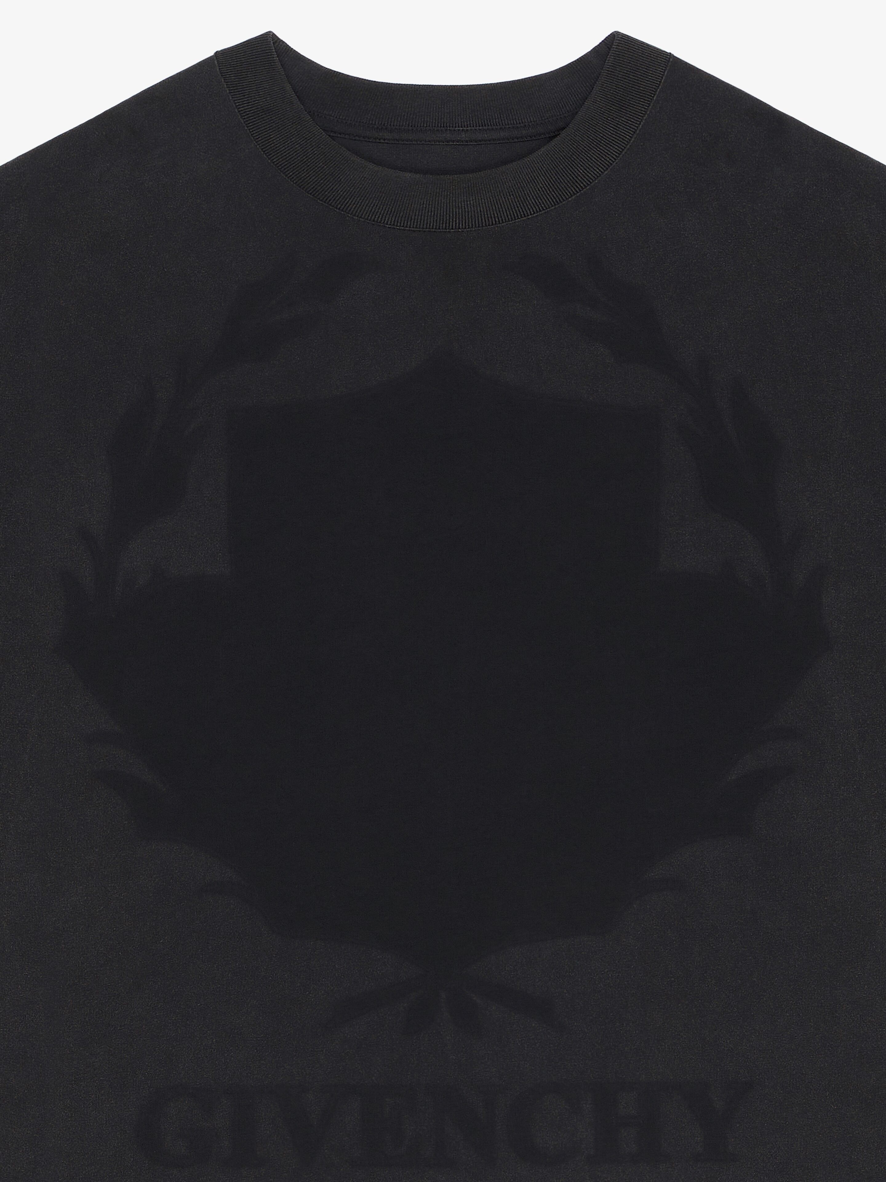 GIVENCHY SHADOW T-SHIRT IN COTTON - 5