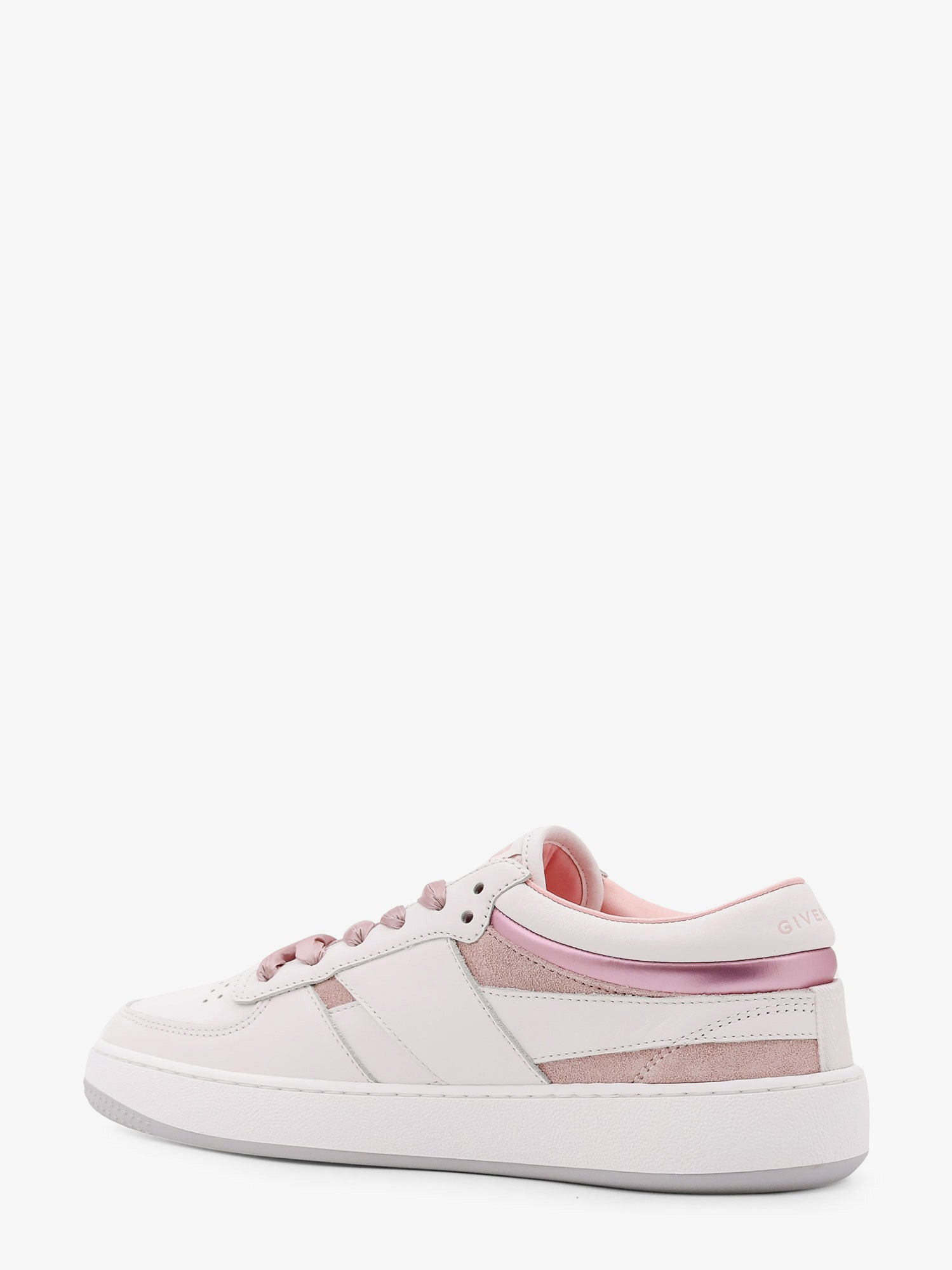 G Move Leather And Suede Sneakers With Givenchy Engraving - 3