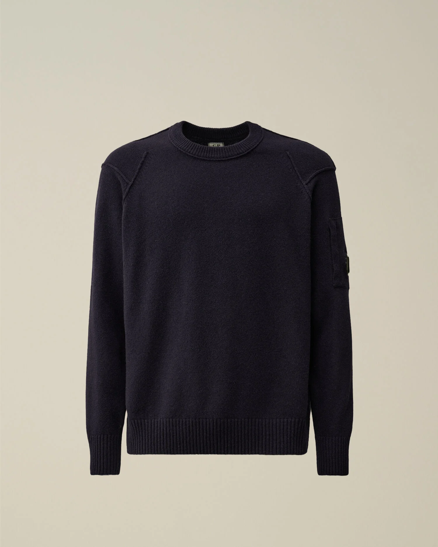 Lambswool GRS Crewneck Lens Sweater - 1