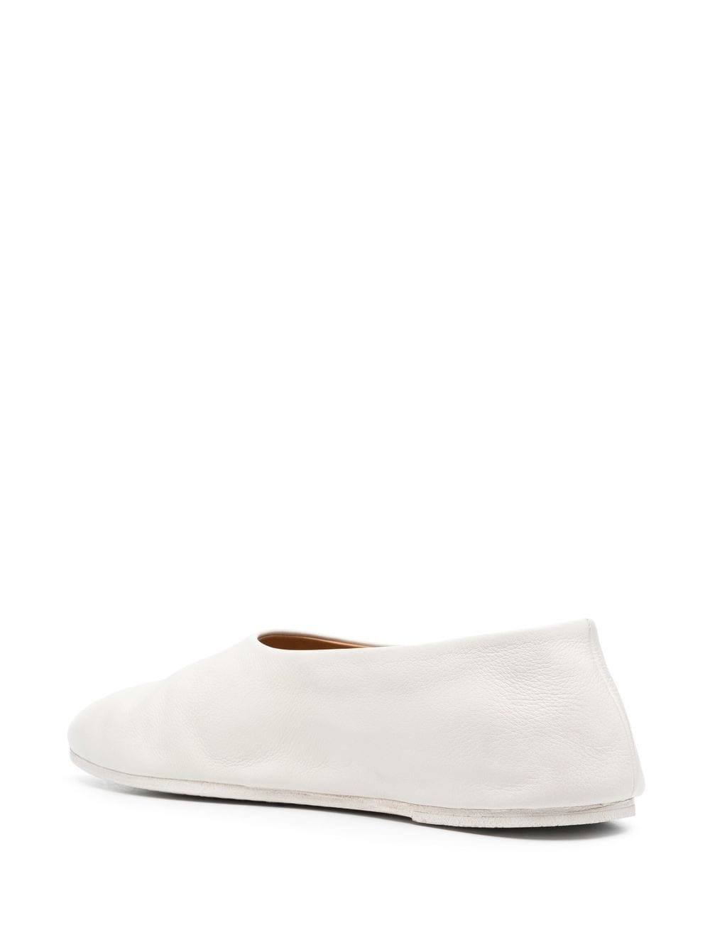 leather slip-on slippers - 3