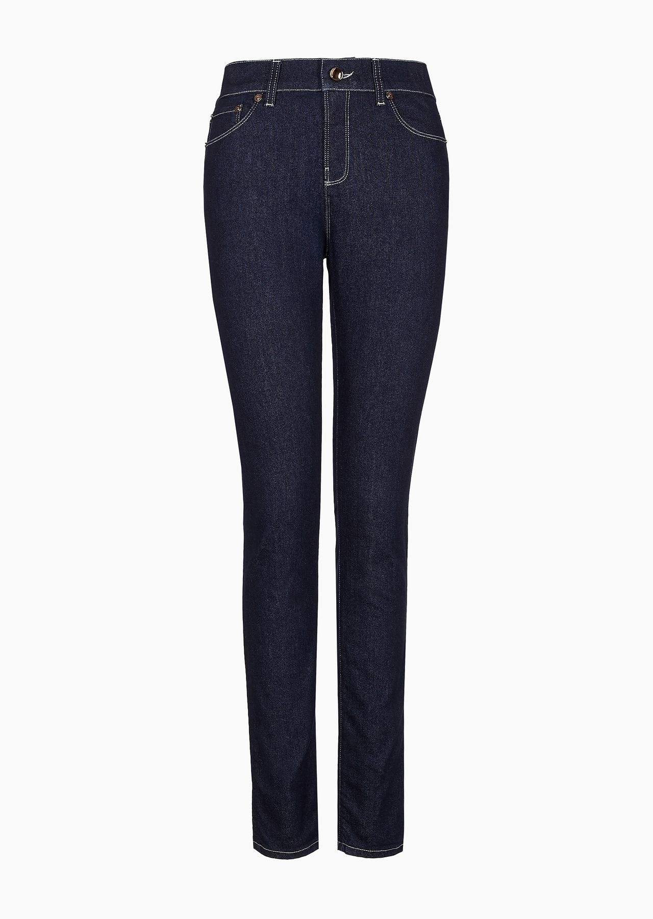 Slim-fit jeans in stretch cotton denim - 1