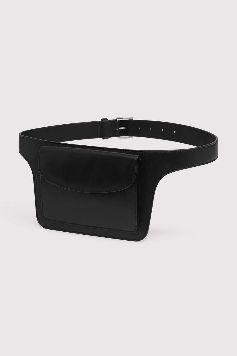 Pocket Detail Belt - Black 4