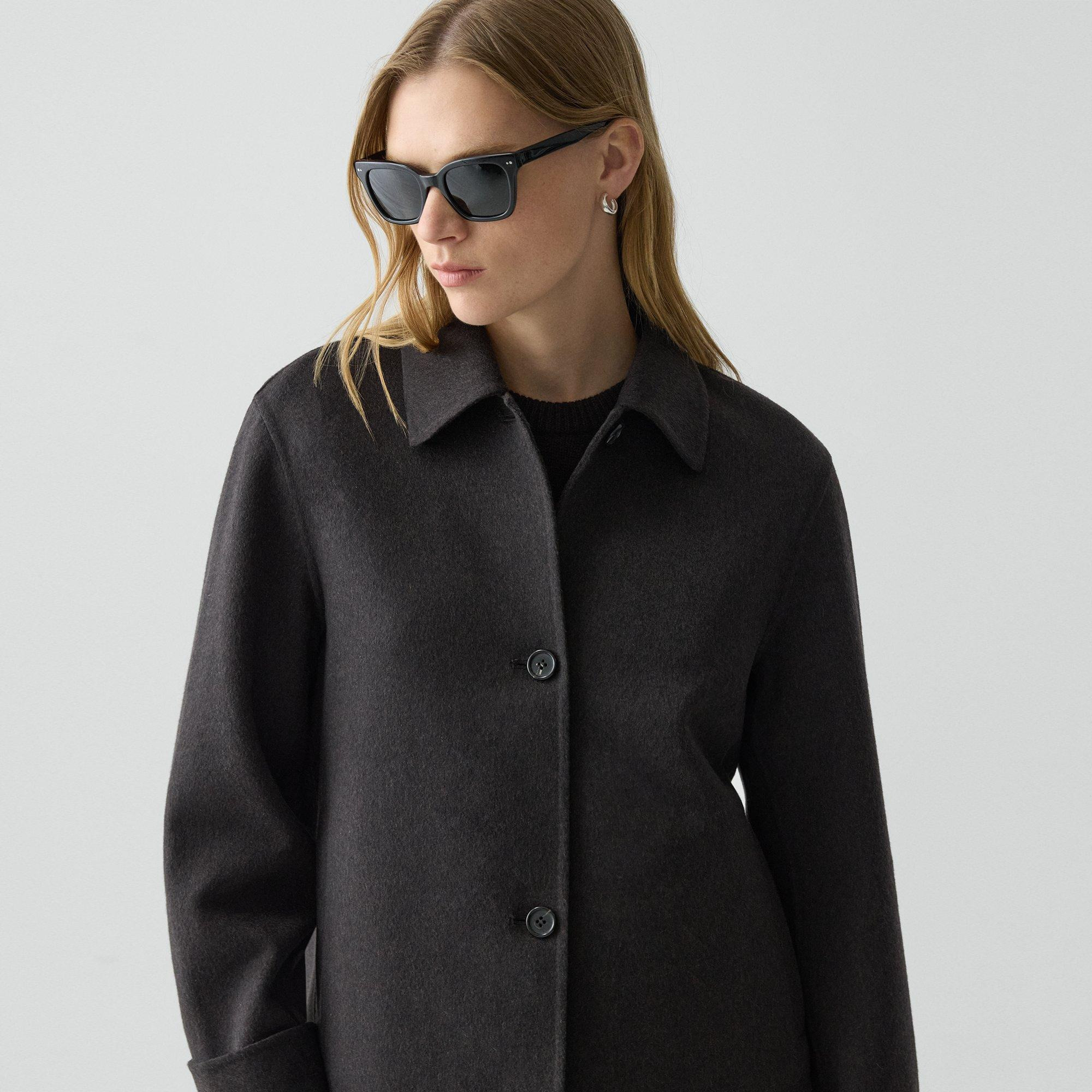 Boxy Cuff Jacket in Double-Face Wool-Cashmere - 5
