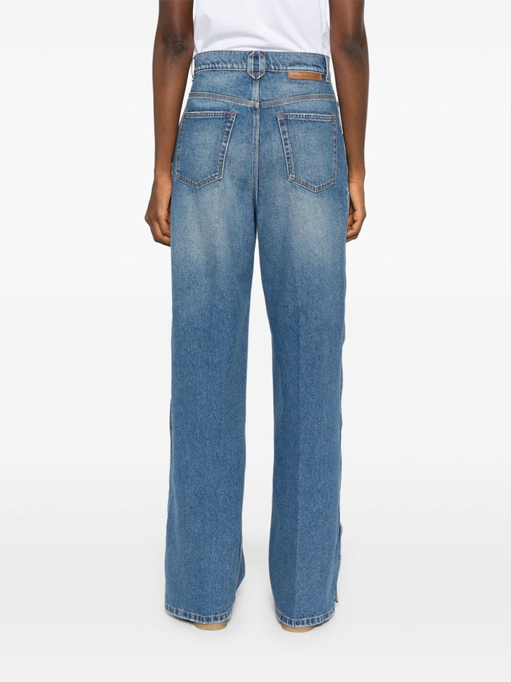 stud-embellished jeans - 4