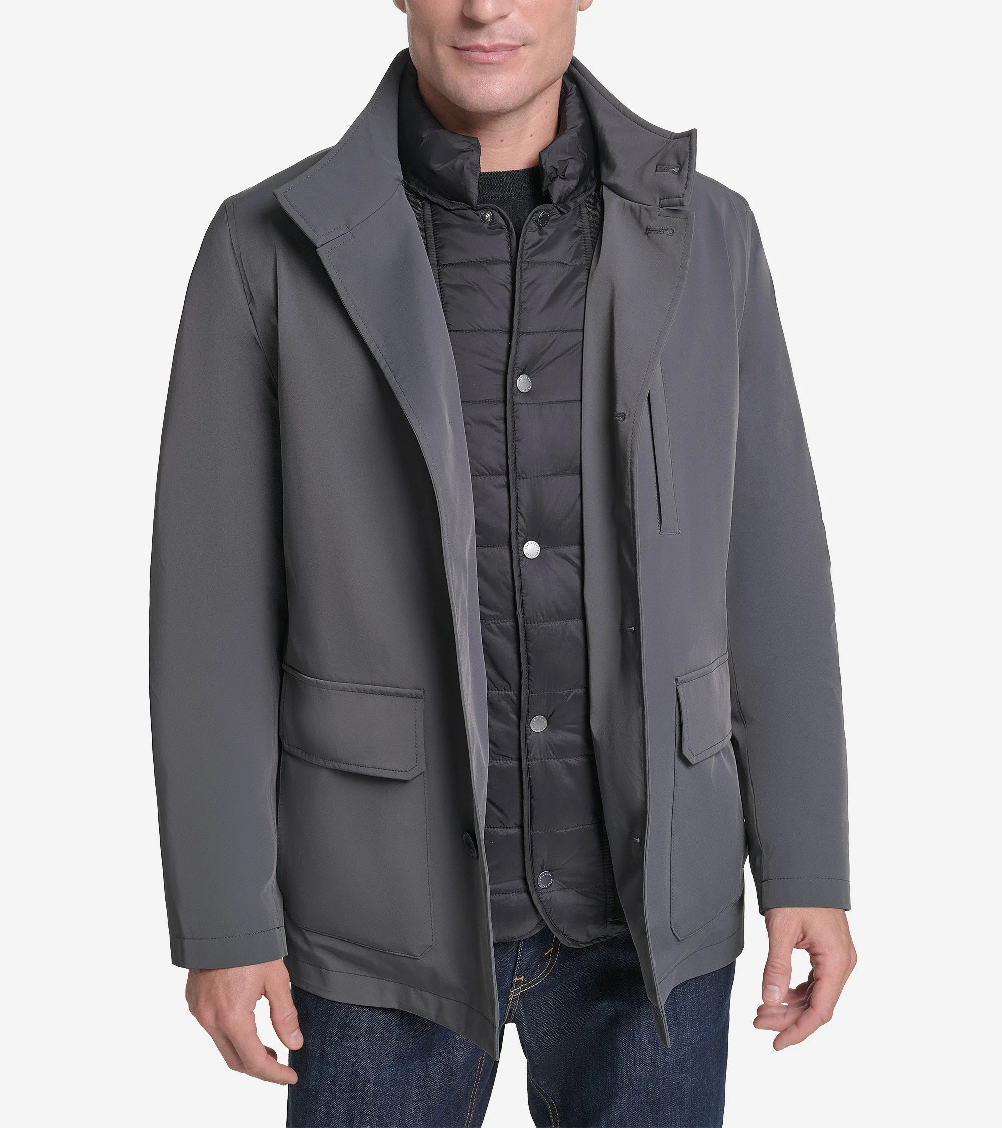 Men's Sleek Rain 3-In-1 Jacket - 1