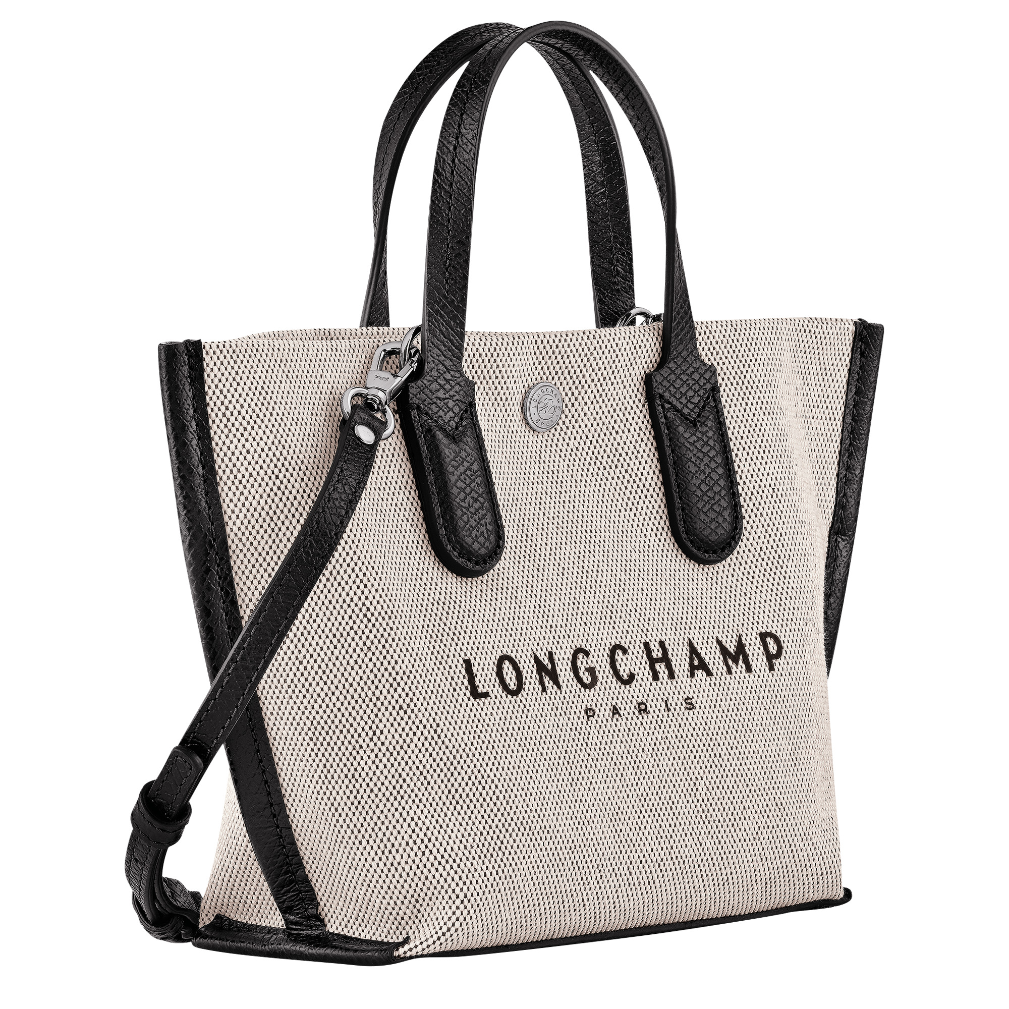 Essential XS Handbag Ecru - Canvas - 3