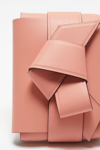 Acne Studios Musubi mini crossbody bag - Salmon pink outlook