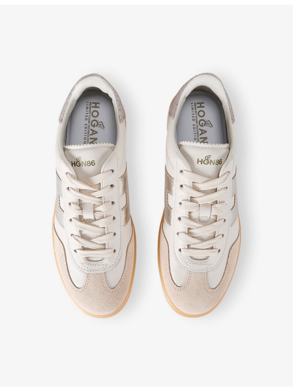 Cool Leather and Suede Low-Top Trainers - 2